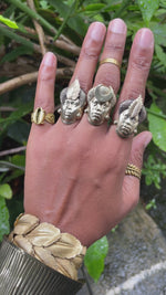 Load and play video in Gallery viewer, Shug - Brass Mama Africa Ring
