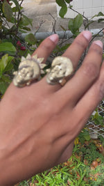Load and play video in Gallery viewer, Queen of the Summer Isles - Handmade Cameo Ring
