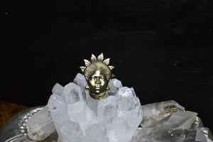 Queen of the Summer Isles - Handmade Cameo Ring - We Love Brass