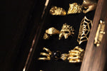 Load image into Gallery viewer, Mother&#39;s Hallowed Ring Box - Golden Treasure Box

