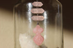 Load image into Gallery viewer, Rose Quartz Divine Feminine Stainless Steel Necklace - We Love Brass
