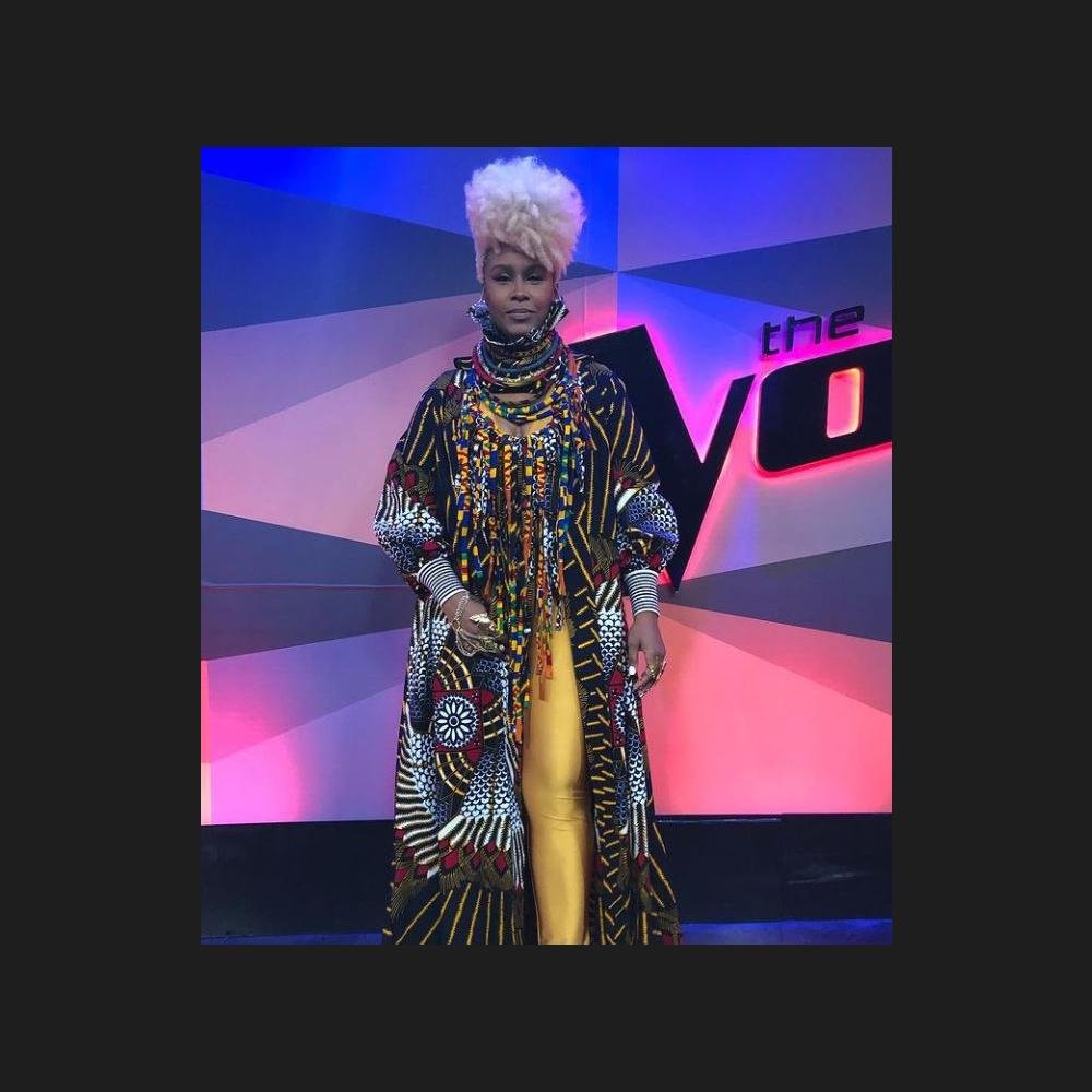 The Voice Winner - Cam Anthony and Runner Up Pia Renee wear We Love Brass