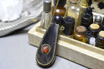 Load image into Gallery viewer, Buffalo Horn and Agate Bottle - We Love Brass
