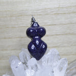 Load image into Gallery viewer, Into The Darkness - Nebula Goddess Necklace - We Love Brass

