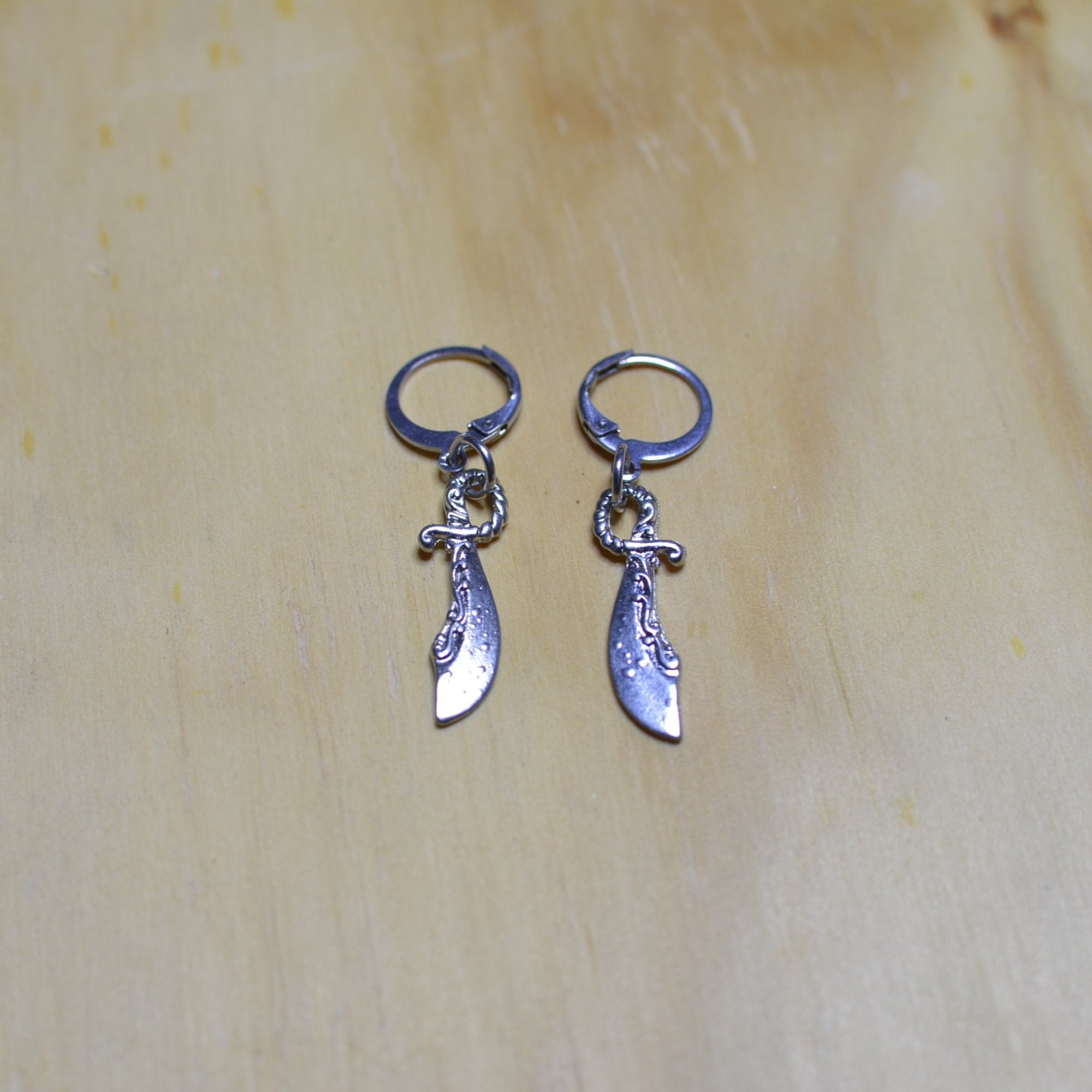 Mini Sword Earrings - We Love Brass