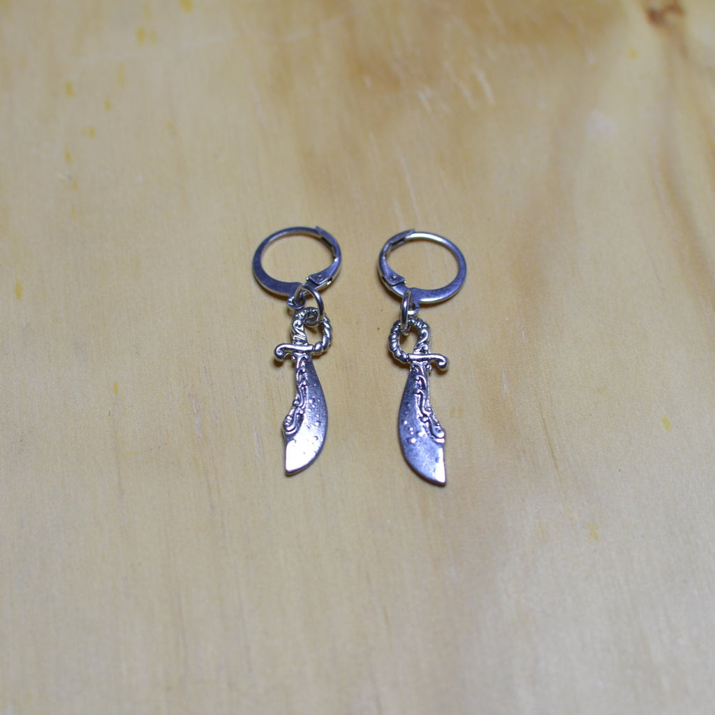 Mini Sword Earrings - We Love Brass