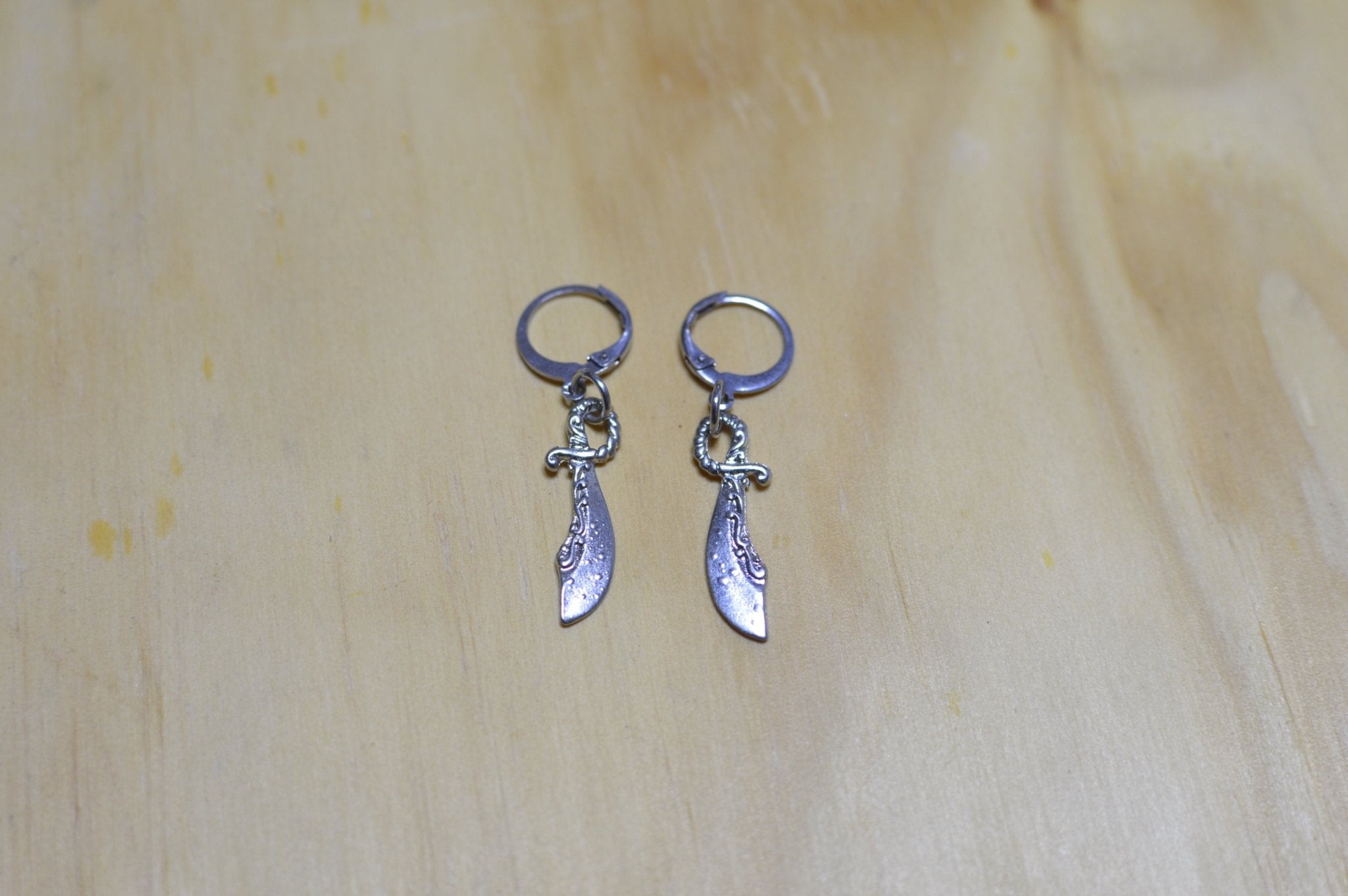 Mini Sword Earrings - We Love Brass