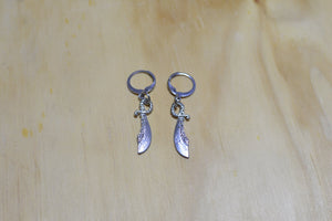 Mini Sword Earrings - We Love Brass