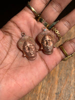 Cargar imagen en el visor de la galería, Oshun - African Woman Brass Ring - We Love Brass
