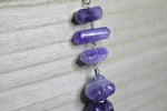Load image into Gallery viewer, Planets Aligned - Amethyst Goddess Necklace - We Love Brass
