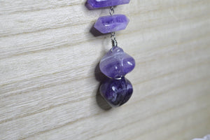Planets Aligned - Amethyst Goddess Necklace - We Love Brass