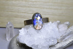 Load image into Gallery viewer, [RARE] Labradorite Bangle - We Love Brass

