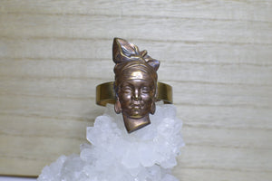 [RARE] Market Woman Bangle - We Love Brass