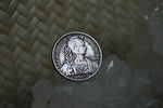 Load image into Gallery viewer, 1941 Vintage French Coin Ring - We Love Brass
