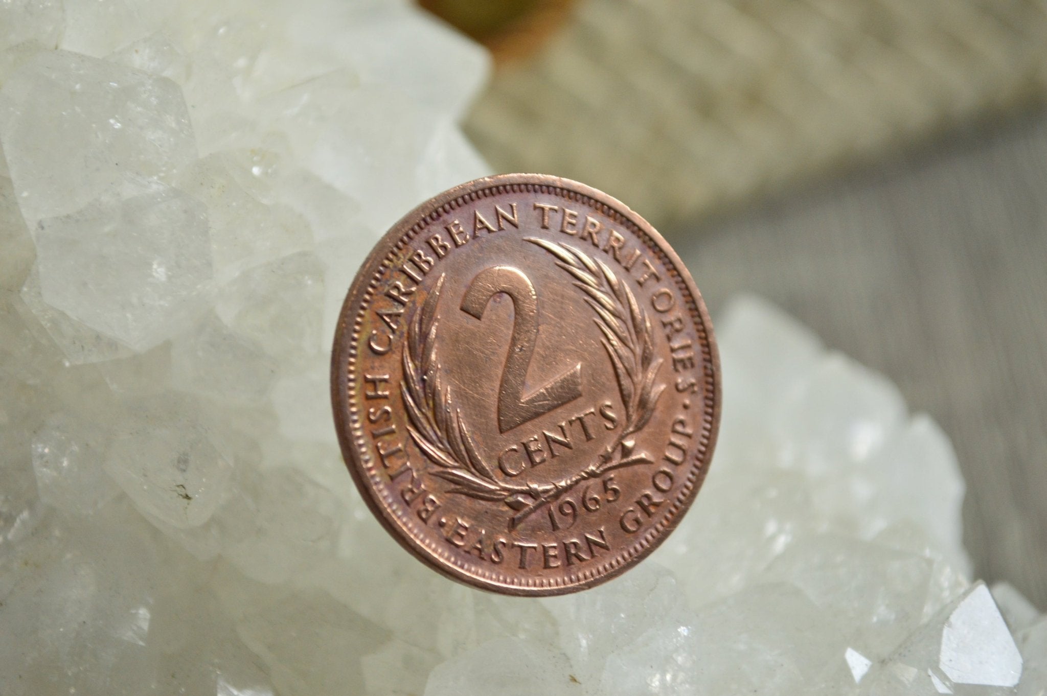 1965 Carribean Copper Coin Ring - We Love Brass