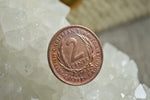 Cargar imagen en el visor de la galería, 1965 Carribean Copper Coin Ring - We Love Brass
