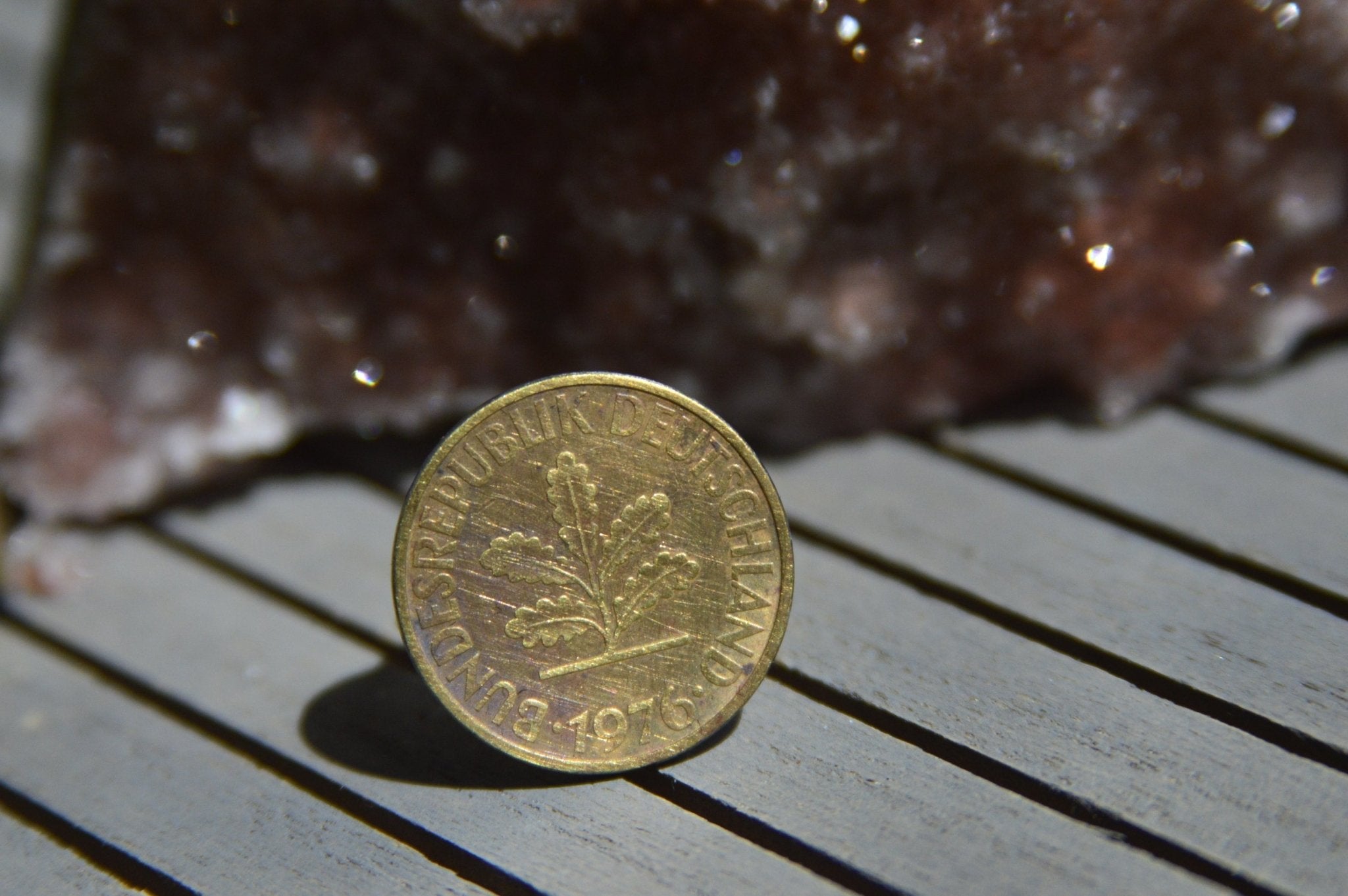 1976 Vintage German Coin Ring - We Love Brass