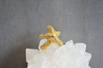 Cargar imagen en el visor de la galería, 3D Starfish Midi Ring - We Love Brass
