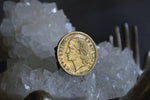 Load image into Gallery viewer, A Francesa - French Brass Coin Ring - We Love Brass
