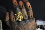 Cargar imagen en el visor de la galería, Adinkra Brass Ring - Golden Treasure Box
