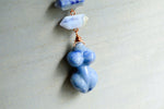 Cargar imagen en el visor de la galería, Agua Doce - Blue Aventurine Goddess Necklace - We Love Brass
