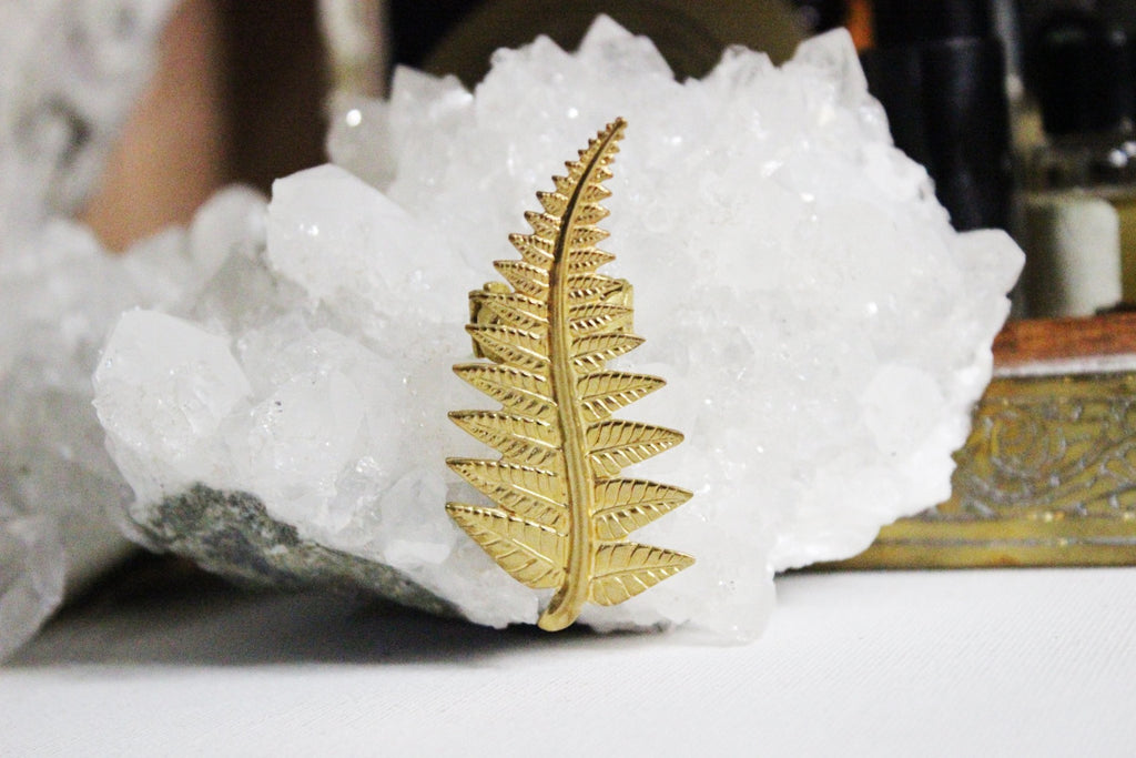 Aja Fern Ring - Golden Treasure Box