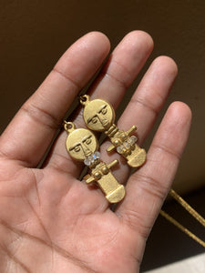 Akua’ba Fertility Brass Amulet - We Love Brass