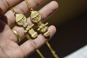 Akua’ba Fertility Brass Amulet - We Love Brass