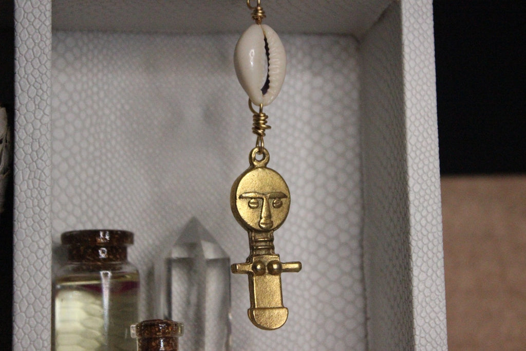 Akua'ba Necklace - We Love Brass
