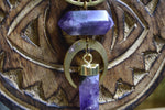 Load image into Gallery viewer, Amethyst Moon - CLEARANCE - We Love Brass
