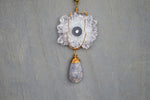 Load image into Gallery viewer, Amethyst Stalactite Brass Wire Wrapped Necklace - We Love Brass

