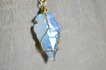 Load image into Gallery viewer, Angel Aura Arrowhead Necklace - We Love Brass
