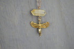 Load image into Gallery viewer, Ascended - Citrine Crystal Necklace - We Love Brass
