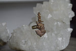 Cargar imagen en el visor de la galería, Atef Brass Egyptian Revival Ring - We Love Brass
