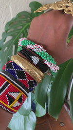 Load and play video in Gallery viewer, Brass Filigree Statement Ring
