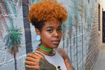Load image into Gallery viewer, Beaded 3D Snake Choker - We Love Brass
