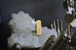 Cargar imagen en el visor de la galería, Brass Cartouche Ring - We Love Brass
