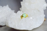 Load image into Gallery viewer, Brass Chrysoprase Ring - We Love Brass
