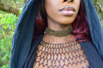 Load image into Gallery viewer, Bronze Age Seed Beads Choker - We Love Brass
