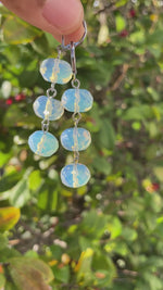 Load and play video in Gallery viewer, Stainless Steel Jelly Opalite Earrings

