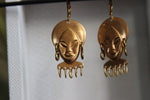 Load image into Gallery viewer, Calma Mama - African Woman Brass Earrings - We Love Brass

