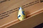 Load image into Gallery viewer, Caught Up - Webbed Orange Labradorite Brass Ring - We Love Brass
