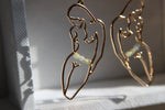 Cargar imagen en el visor de la galería, Contemplate - Opal Waist Beads Earrings - We Love Brass
