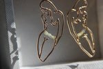Cargar imagen en el visor de la galería, Contemplate - Opal Waist Beads Earrings - We Love Brass
