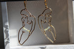 Cargar imagen en el visor de la galería, Contemplate - Opal Waist Beads Earrings - We Love Brass
