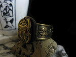 Load image into Gallery viewer, Cult of Khepri Ring - Golden Treasure Box
