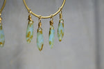 Load image into Gallery viewer, Czech Dagger Earrings - We Love Brass
