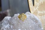 Load image into Gallery viewer, Dainty Branched Brass Tree Ring - We Love Brass
