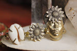 Load image into Gallery viewer, Daughter of Oshun Brass ring set - Golden Treasure Box
