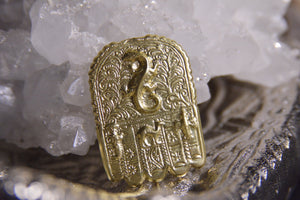 Desert Hamsa Brass Ring - We Love Brass